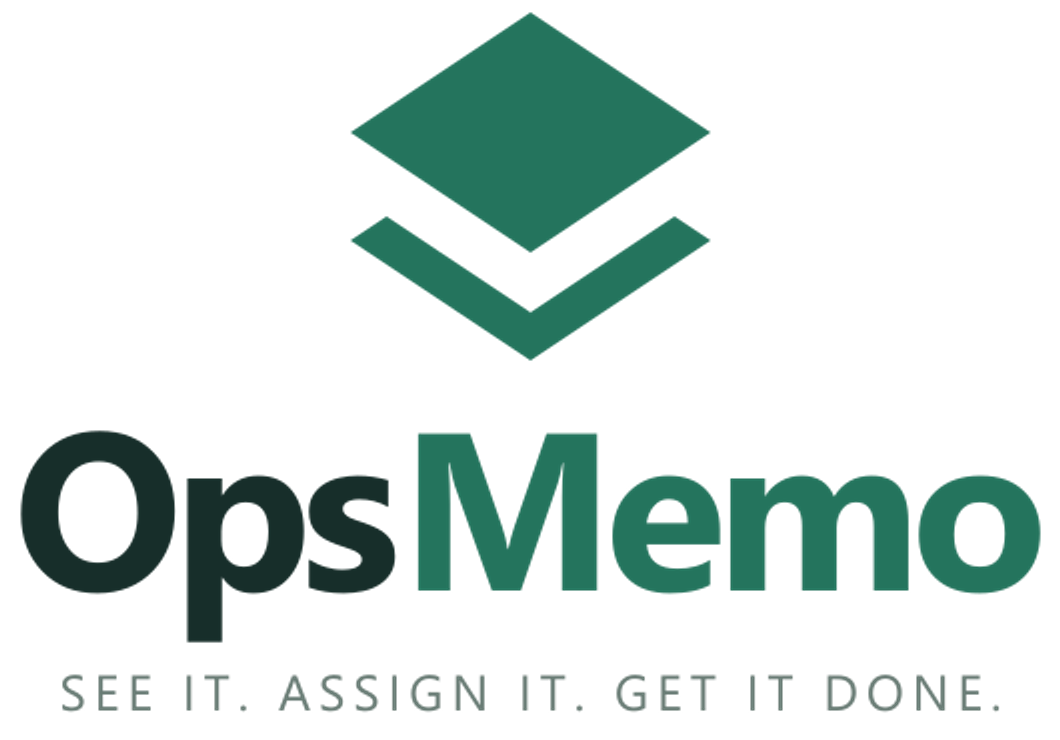 OpsMemo — See it. Assign it. Get it done.